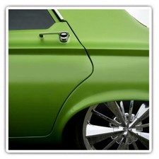 2 x Square Stickers 7.5 cm -