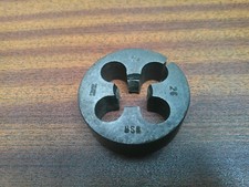 1 - Bate  9/16" X 18 ANF - UNF Split Circular Die - 2" OD - English Made