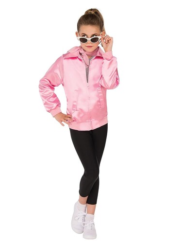 Pink ladies jacket grease s - pink, 50's