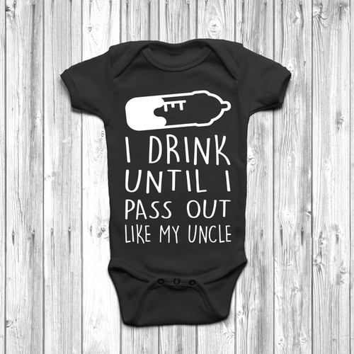 Funny uncle baby grow drink - funny, i