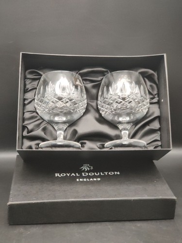 Royal doulton crystal brandy - royal,