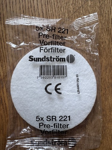 Sundstrom pre filter 221 - sundstrom,