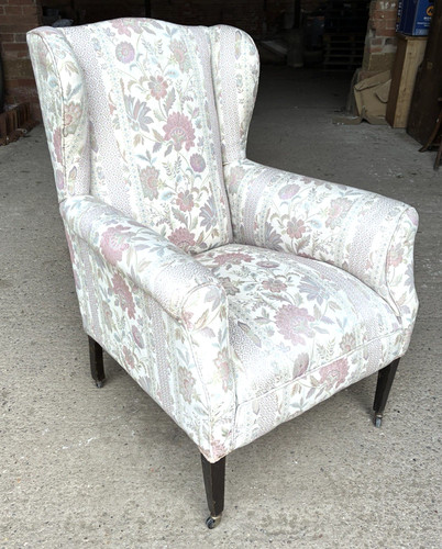Antique edwardian wingback - antique,