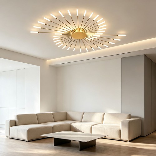 Stunning fireworks chandelier - stunning,