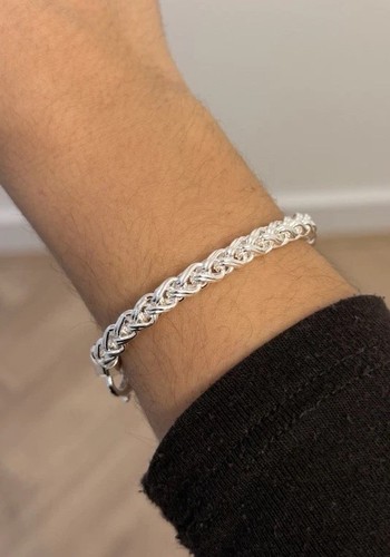925 sterling silver braided - 925,
