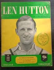 Len Hutton by JM Kilburn