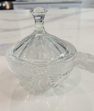 Vintage Glass Lidded Candy