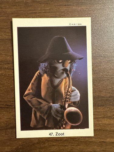 Zoot 1978 swedish muppet - swedish,