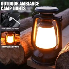 Outdoor Camping Lantern Rechargeable LED Lamp for Home Outdoor Portable Light