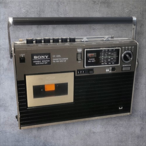 Vintage sony 420l radio - sony, cf-420l