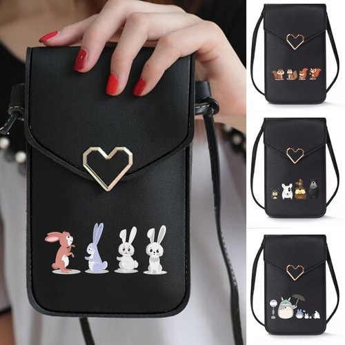 Print cross body leather - cross,
