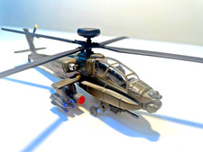 1:100 Die Cast Model Attack Helicopter Boeing AH-64D Apache Longbow