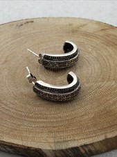Vintage 925 silver marcasite - vintage,