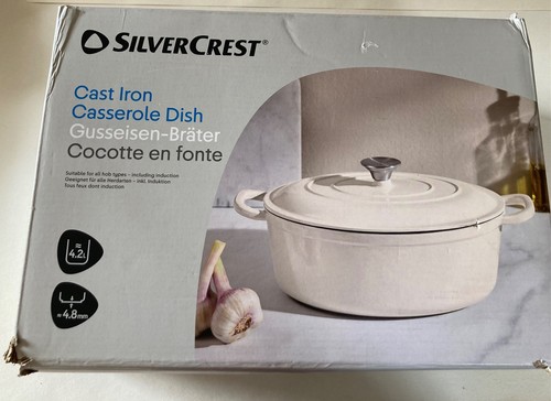 Silver crest cast - crest, iron