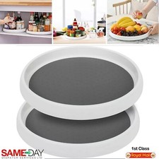 2 x Rotating Spice Jars Tray