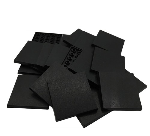 50mm square plastic bases - 50mm,