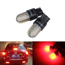 T20 7443 7440 580 COB Red LED Sidelight Brake Stop Parking Tail Light Lamp Bulbs