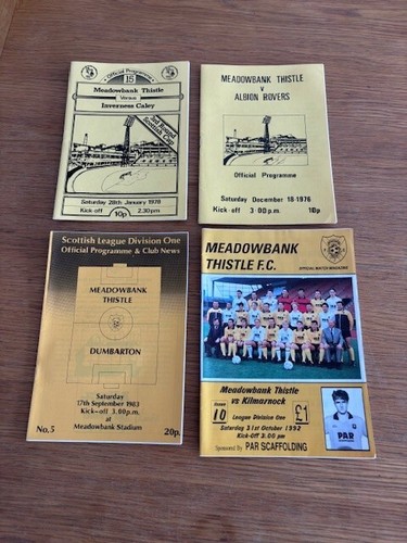Meadowbank thistle home - thistle,