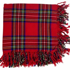 SCOTTISH PIPER KILT FLY PLAID