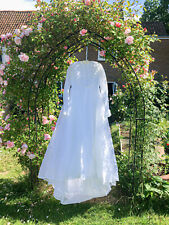 Wedding Dress Vintage 1970's Edwardian Empire Style Bust 32.  VGC