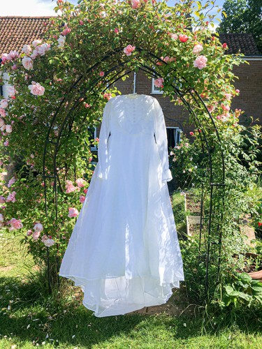 Wedding dress vintage 1970 - dress, 1970's