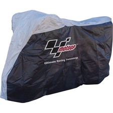 MotoGP Motorcycle Motorbike Rain Cover Large Fits 750-1000cc Black / Grey