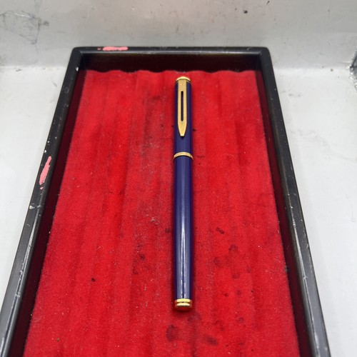Waterman blue lacquer - blue, fountain