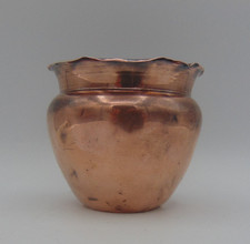 Antique Copper Vase Marked
