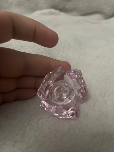 Swarovski crystal rose flower - rose,