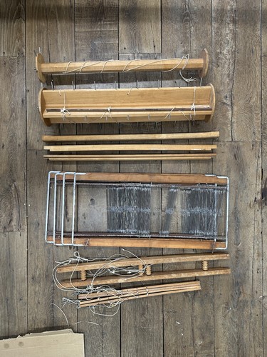 Shaft vintage wooden floor - 4-shaft,