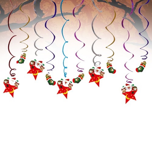 Swirl decorations hanging - swirl,