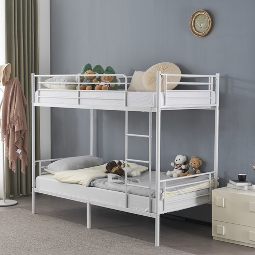 Over single metal bunk bed - bunk,