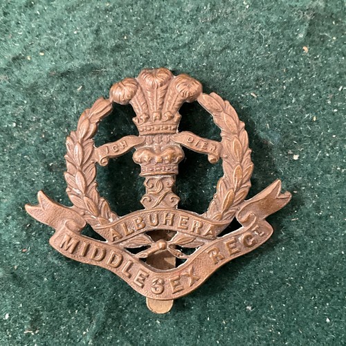 Middlesex regiment bronze - regiment,,