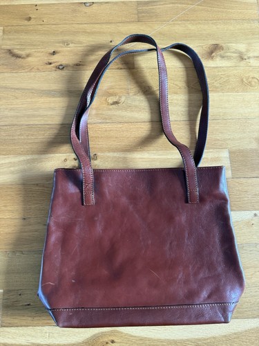 Tan brown vintage leather - tan,