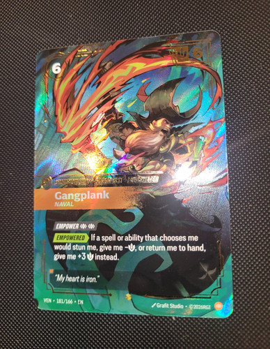 Riftbound tcg gangplank - tcg, |