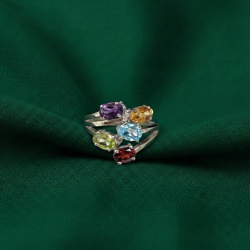 Colorful multi gemstone - multi,