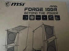 MSI MAG FORGE 100R Mid Tower Gaming Computer Case