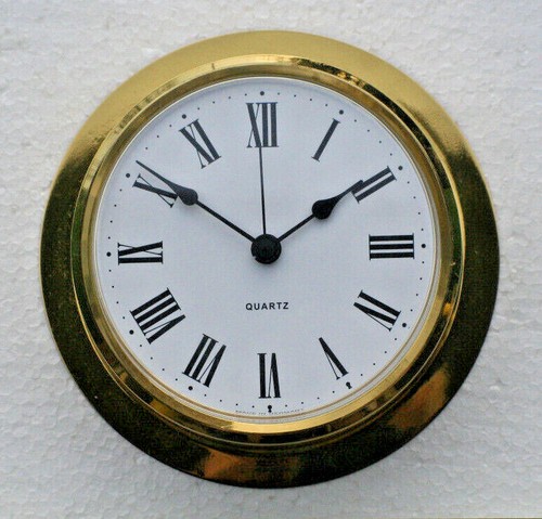 Brass ships clock - brass,