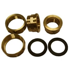 GRUNDFOS 529998 529972 1" BSPF Brass Union Set for UPS 15-50N, UPS 25-55N OTHERS
