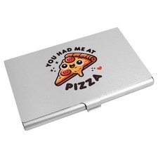 'You Had Me At Pizza' Business Card Holder / Credit Card Wallet (CH00043332)