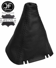 BLACK REAL LEATHER GEAR GAITER