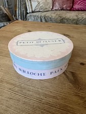 Set of 4 Boxes Petit Dejeuner French Breakfast Plates - Excellent Condition #2