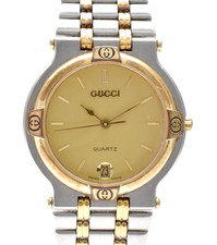 [EXC +5] Gucci 9000M Gold Dial