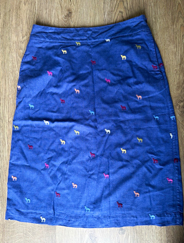 White stuff blue animal - stuff, print
