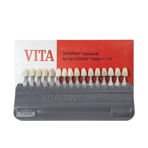 Dental bleached shade guide - dental,