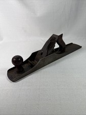 Vintage Stanley Bedrock No. 606 Bench Plane 18" Long Flat Top Cheeks Smooth Sole