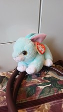 Ty Beanie Babies 6" Blue Rabbit "Jumper".