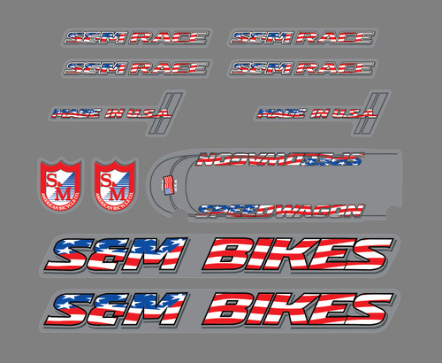 Bikes speedwagon bmx decal - bikes,