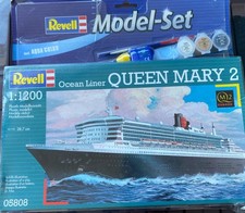 New Revell Queen Mary 2 1:1200 Model Kit 05808