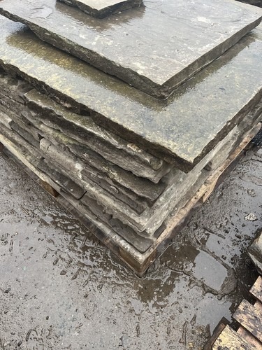 Yorkshire stone flags paving - stone,